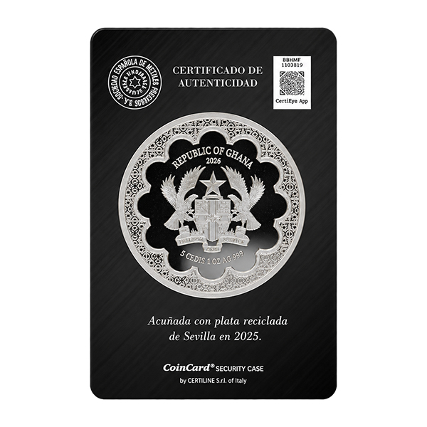 Moneda de Plata Giralda 2026 1 oz reverse