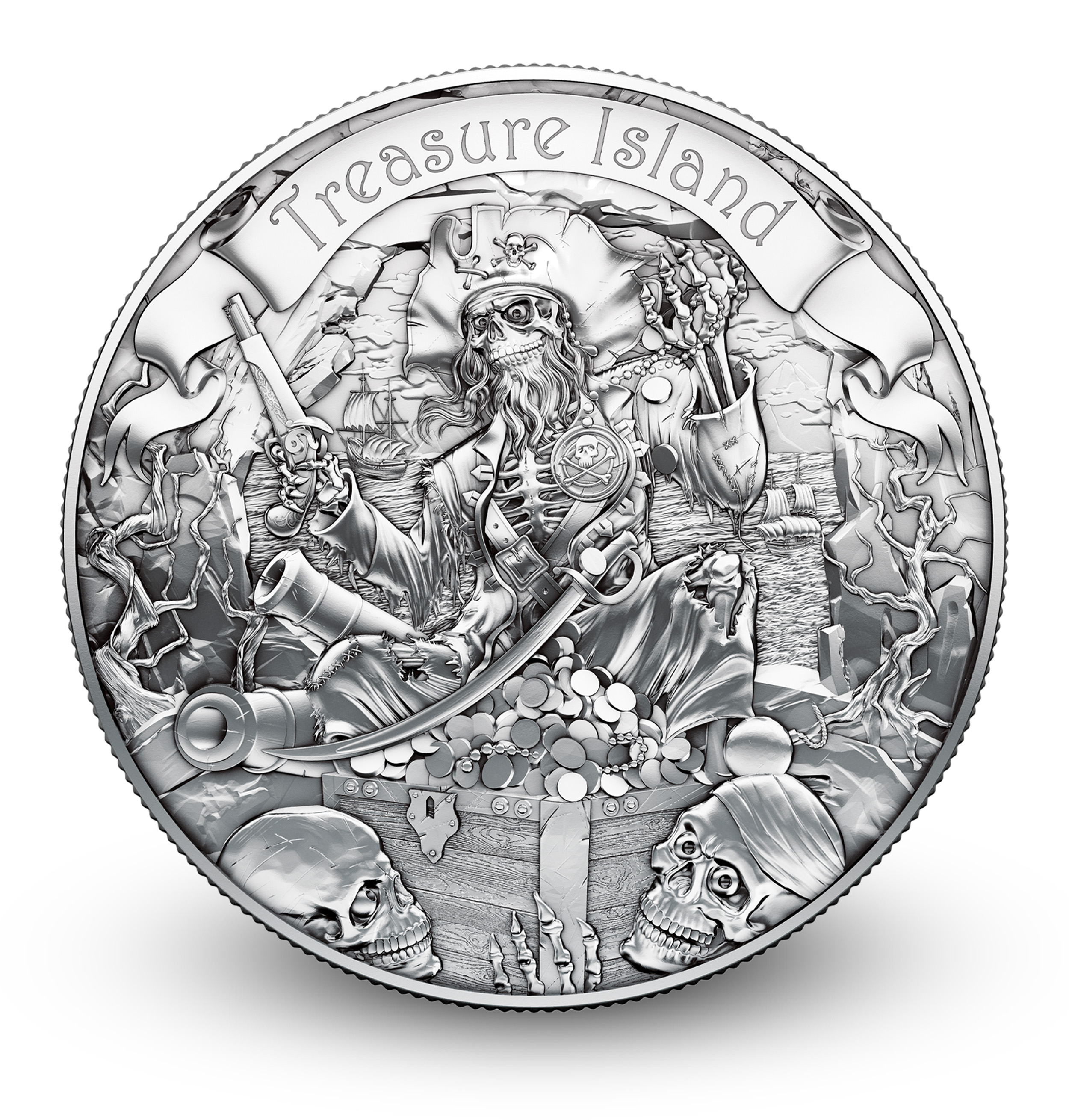 Moneda de Plata Isla del Tesoro 2026 1 oz