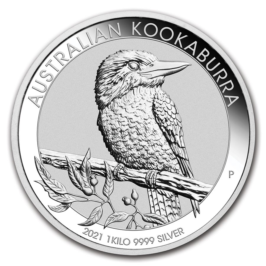 Moneda de Plata Kookaburra 2021 1 kg