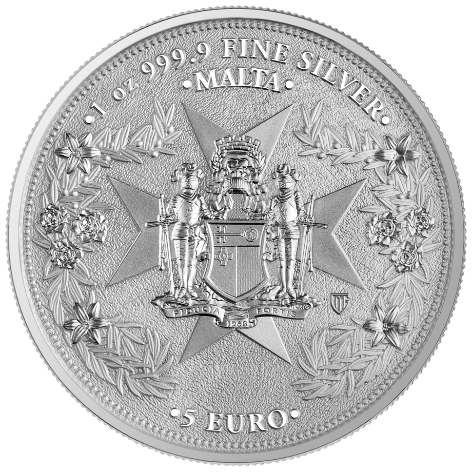 Moneda de Plata Malta Golden Eagle 2026 1 oz reverse