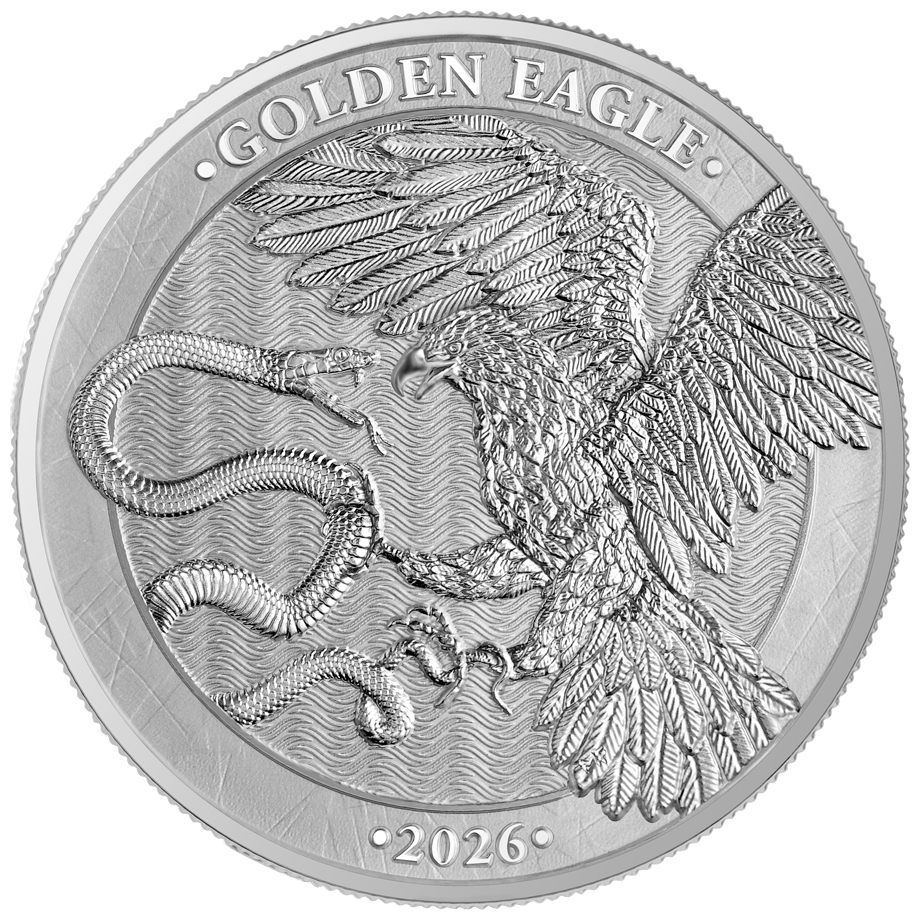 Moneda de Plata Malta Golden Eagle 2026 1 oz