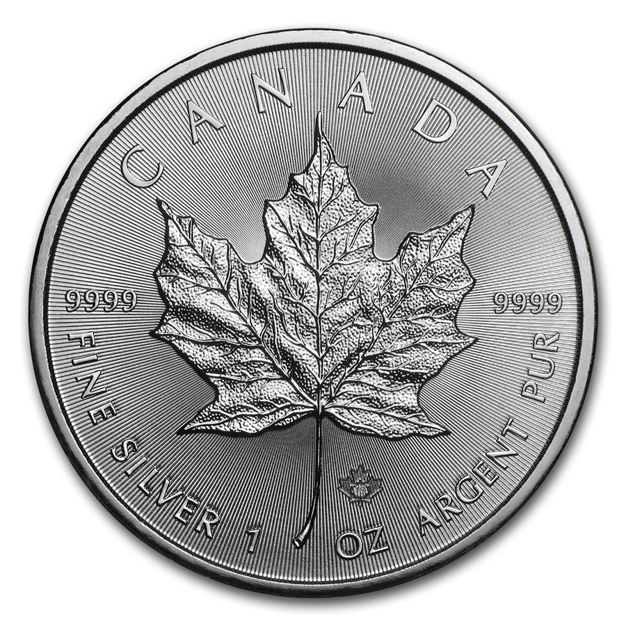 Moneda de Plata Maple Leaf 2018 1 oz