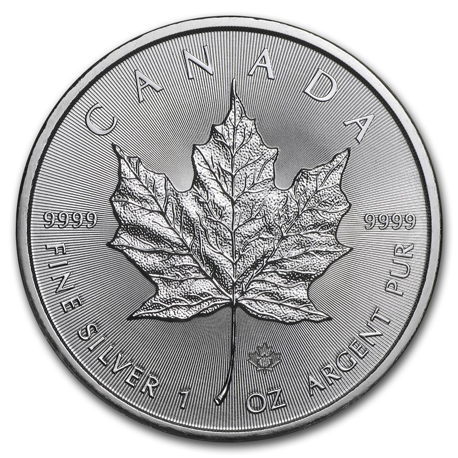 Moneda de Plata Maple Leaf 2019 1 oz