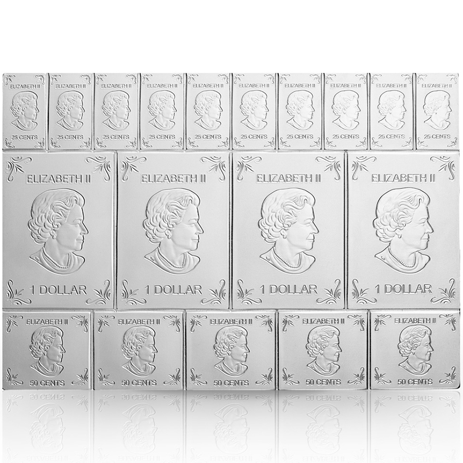 Moneda de Plata Mapleflex 2018 2 oz reverse