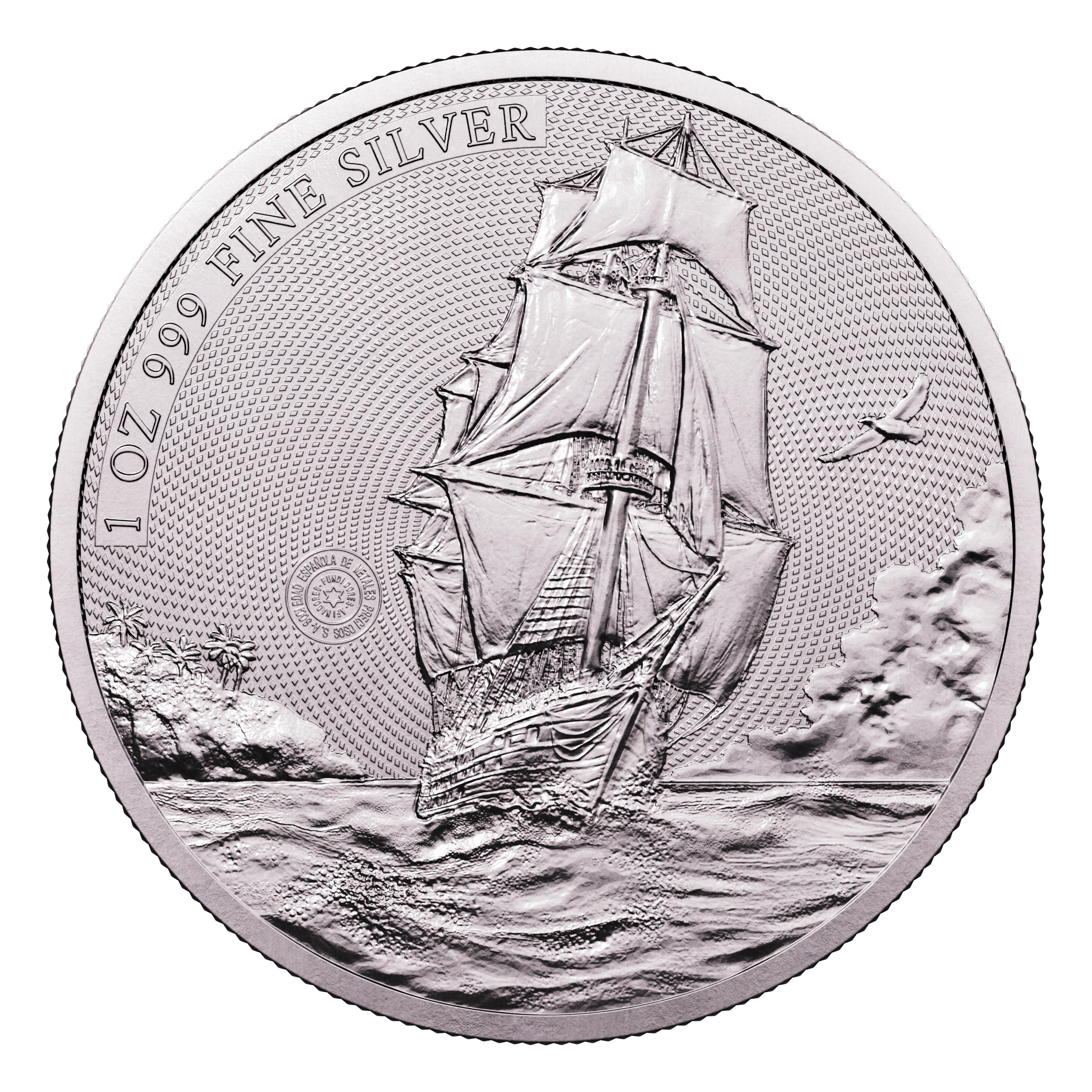 Moneda de Plata Old Sailing Ship 2026 1 oz