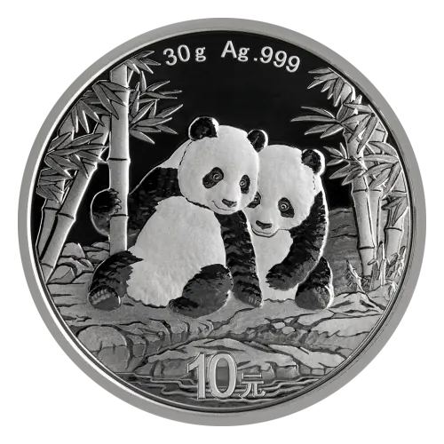 Moneda de Plata Panda 2026 30 g