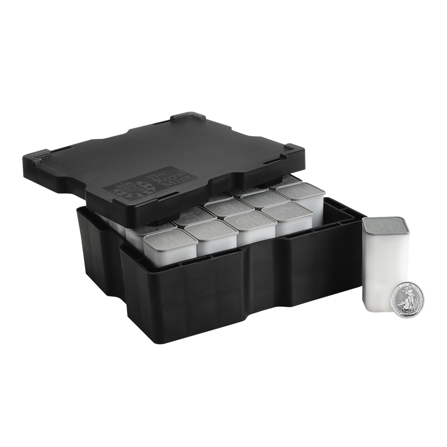 Moneda de Plata Britannia 2023 1 oz MonsterBox
