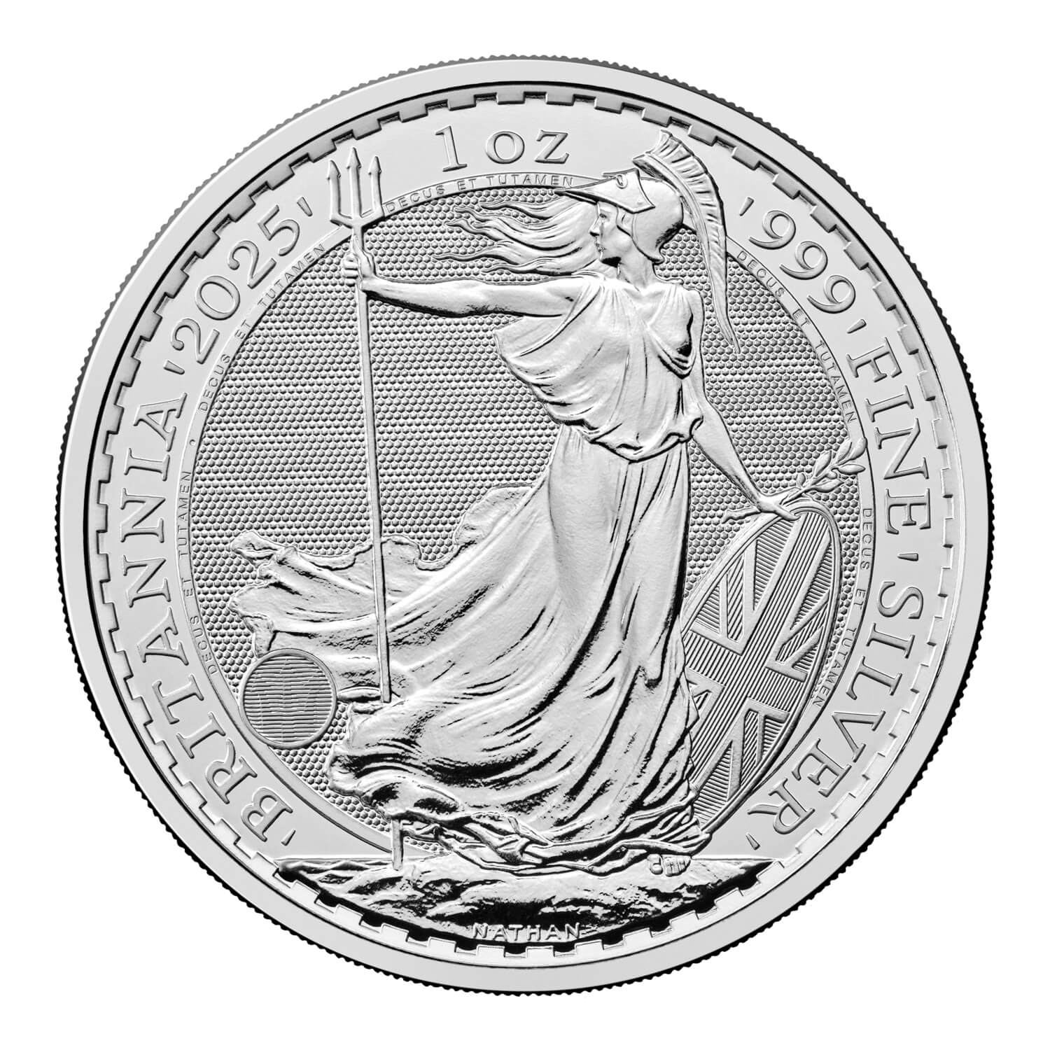 Moneda de Plata Britannia KCIII 2025 1 oz
