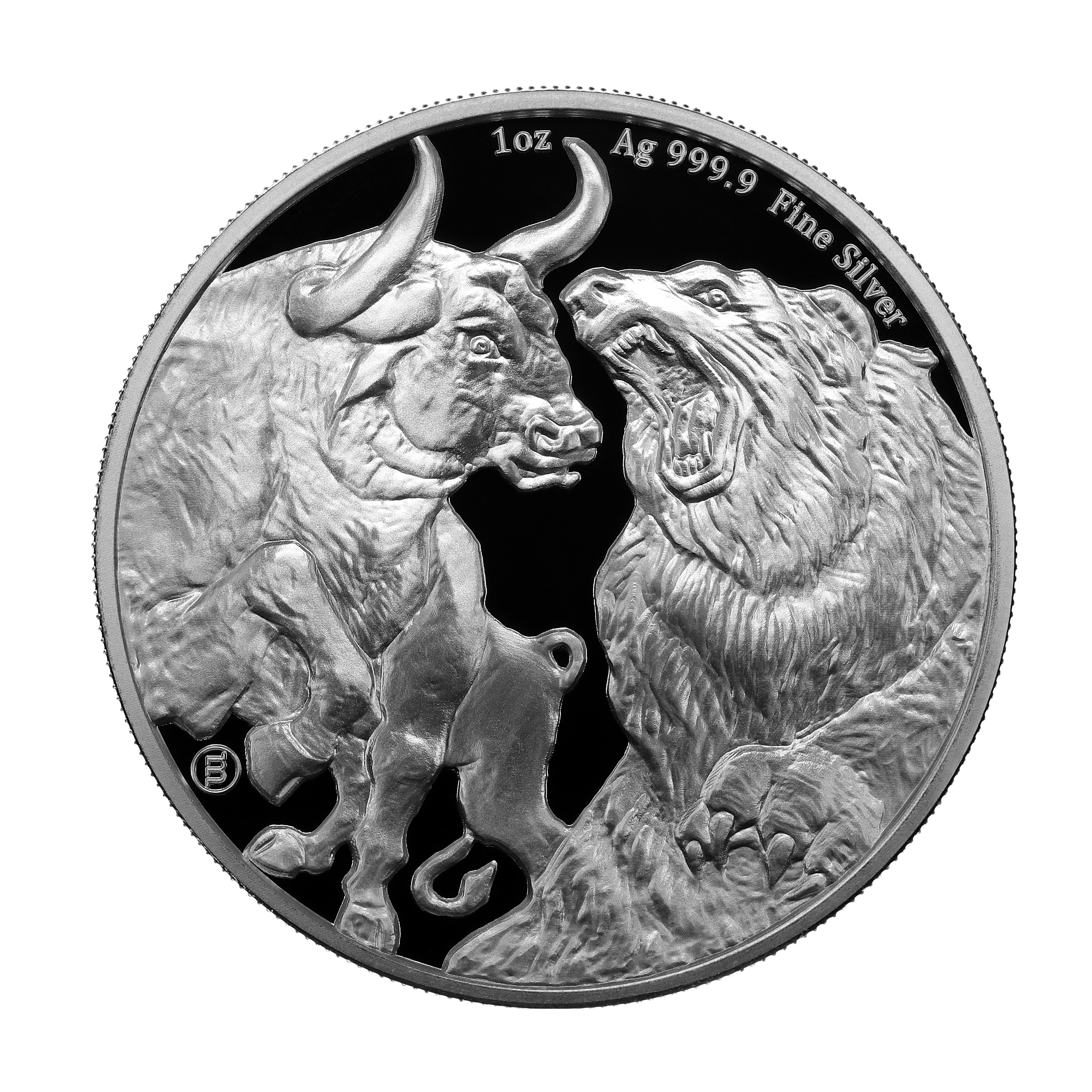 Moneda de Plata Toro y Oso 1 oz años varios