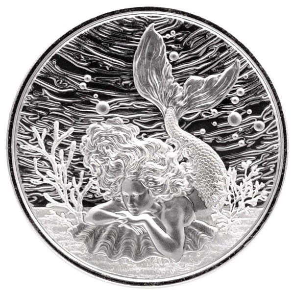 Moneda de Plata Sirena bajo el Mar 2026 1 oz
