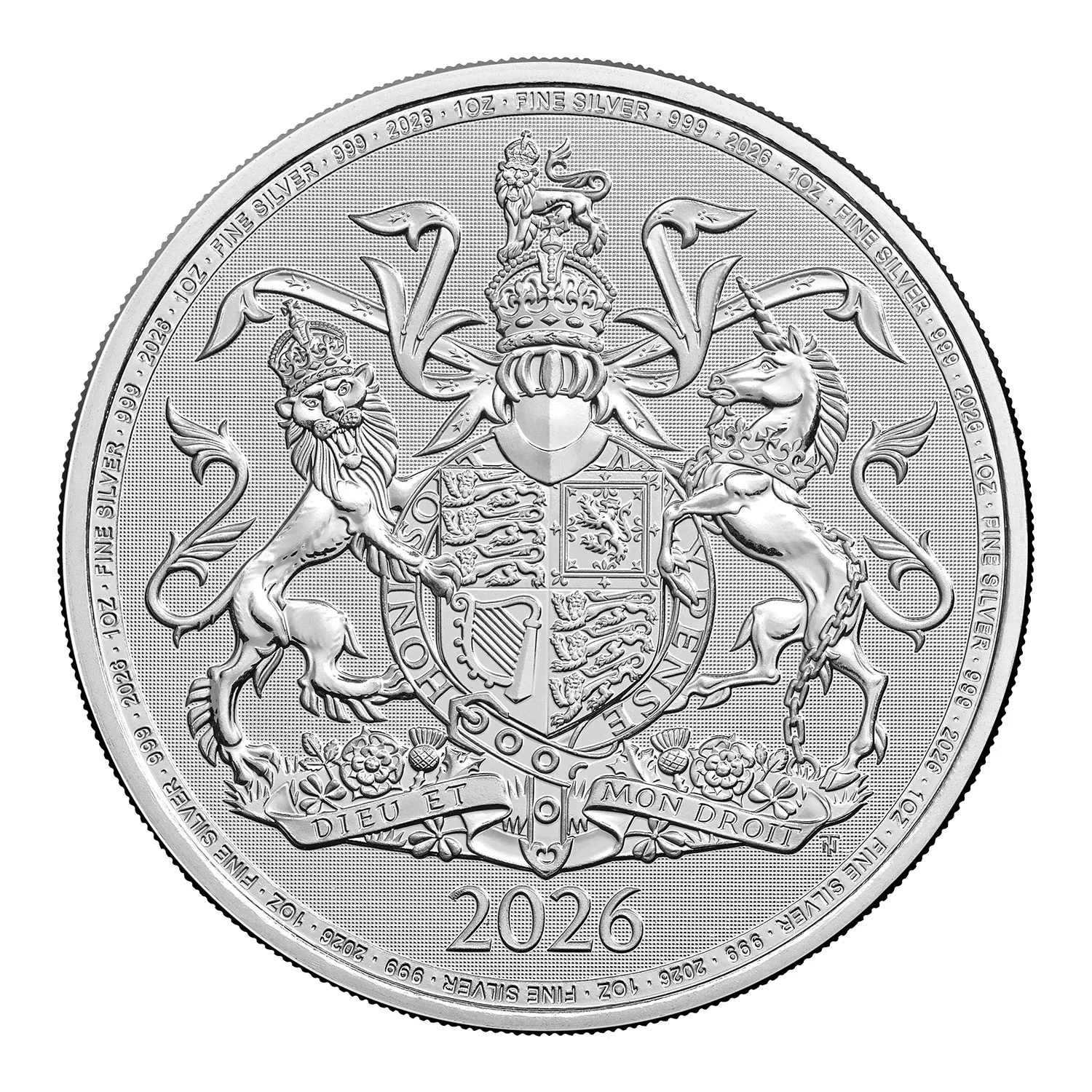 Moneda de Plata The Royal Arms 2026 1 oz