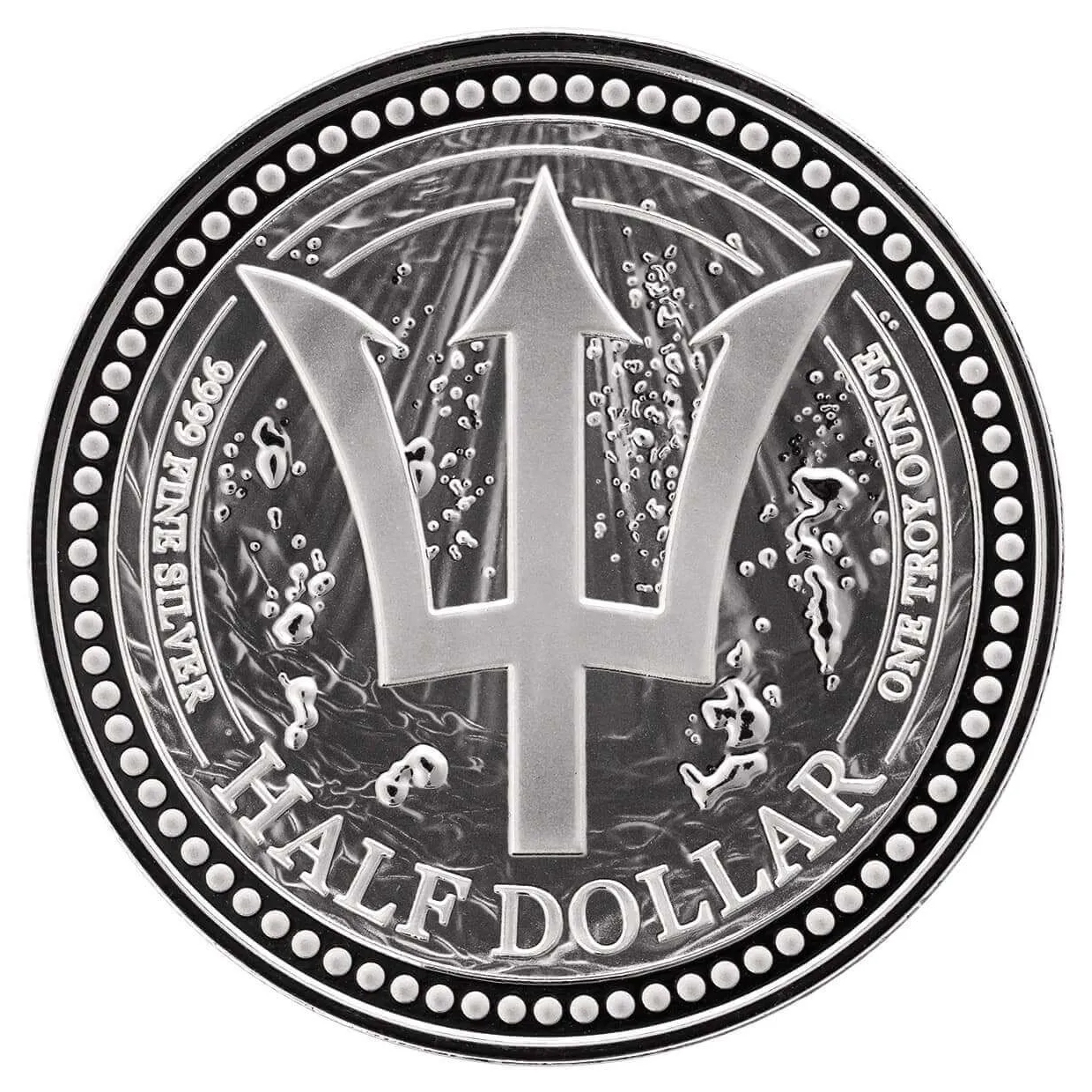 Moneda de Plata Tridente de Barbados 2026 1 oz