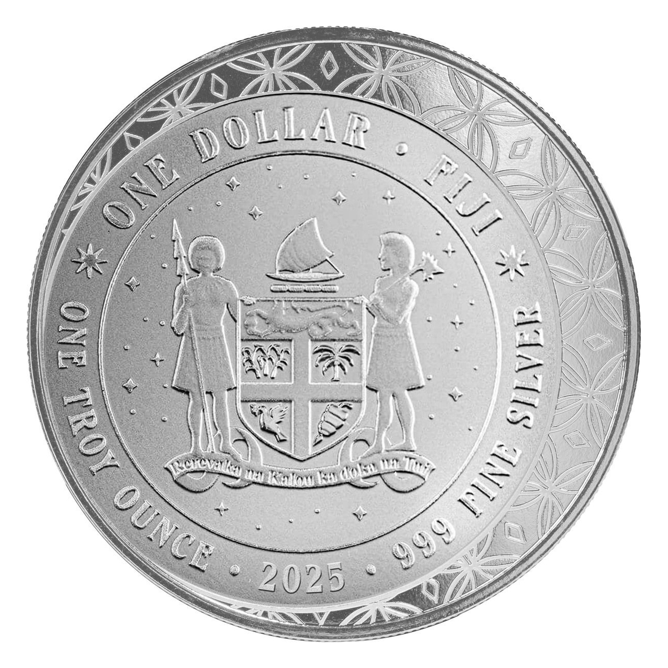 Moneda de Plata Unicornio 2025 1 oz reverse