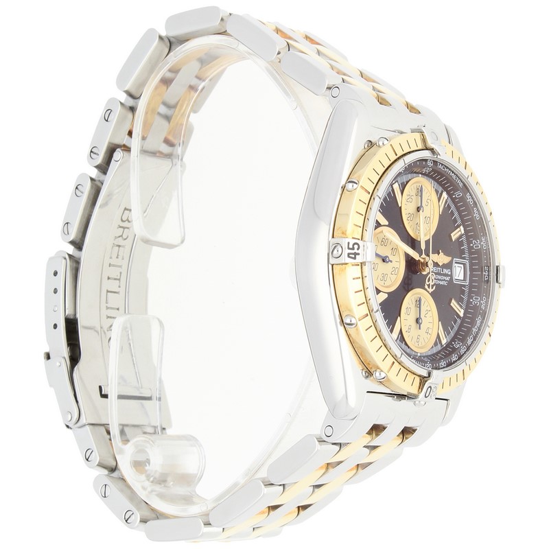 Reloj Breitling Chronomat acero y oro D13050.1 Esfera Azul