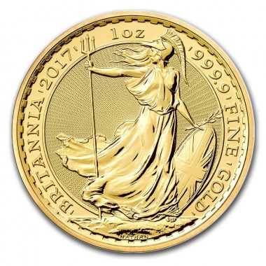 Moneda de Oro Britannia 2017 1 oz