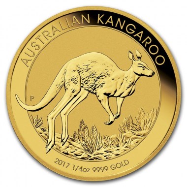 Moneda de Oro Canguro 2017 1/4 oz