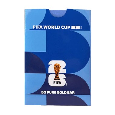 Lingote de Oro PAMP Copa Mundial de la FIFA - 2026 de 5g Estuche