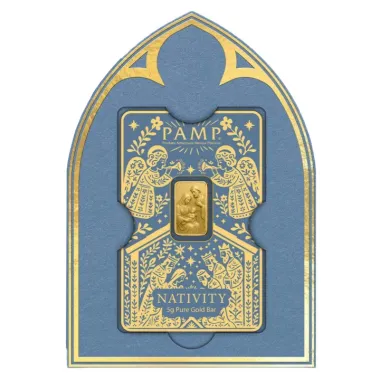 Lingote de Oro PAMP Natividad de 5g