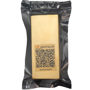 Lingote de Oro SEMPSA de 1kg reverse