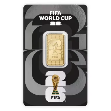 Lingote de Oro SEMPSA Copa Mundial de la FIFA - 2026 de 5g Blister 2