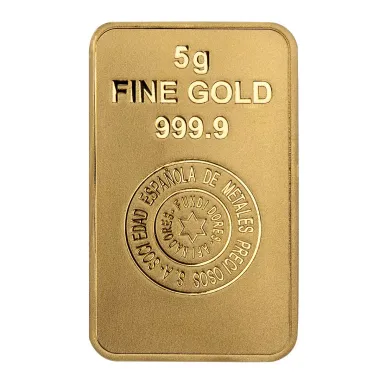 Lingote de Oro SEMPSA Copa Mundial de la FIFA - 2026 de 5g Blister reverse 2