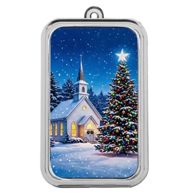 Lingote de Plata Iglesia de Navidad - Color de 1oz