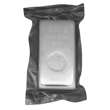 Lingote de Plata SEMPSA de 500g