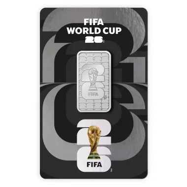 Lingote de Plata SEMPSA Copa Mundial de la FIFA - 2026 de 1oz Blíster