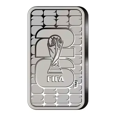 Lingote de Plata SEMPSA Copa Mundial de la FIFA - 2026 de 1oz