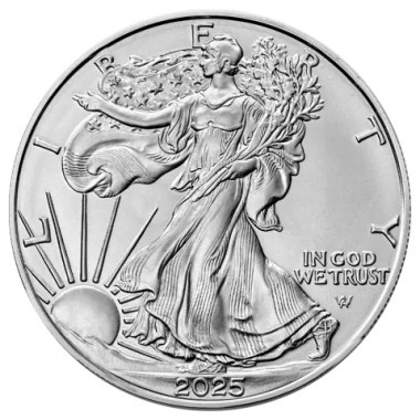 Moneda de Plata American Eagle 2025 1 oz