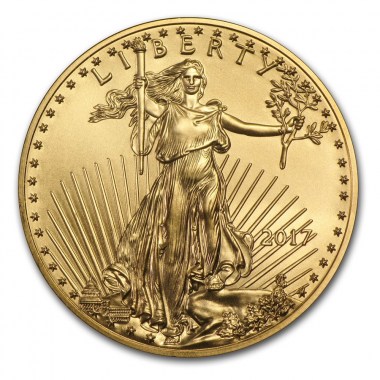 Moneda de Oro American Eagle 2017 1/10 oz