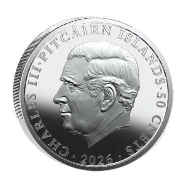Moneda de Plata Islas Pitcairn - Año del Caballo 2026 1/2 oz reverse