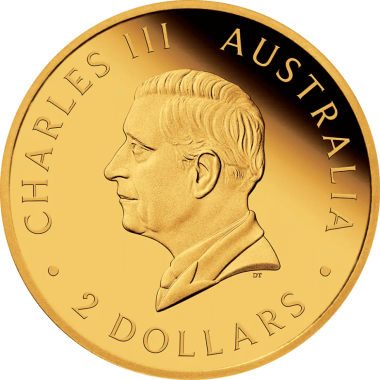 Moneda de Oro Año de la Cabra de Australia 2027 0,5 g 4
