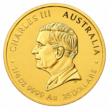 Moneda de Oro Año de la Cabra de Australia 2027 1/4 oz reverso