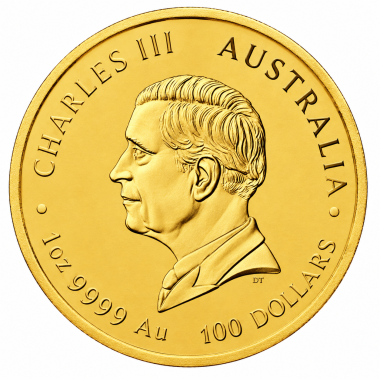 Moneda de Oro Año de la Cabra de Australia 2027 1 oz reverso
