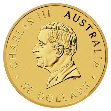 Moneda de Oro Canguro 2025 1/2 oz reverse