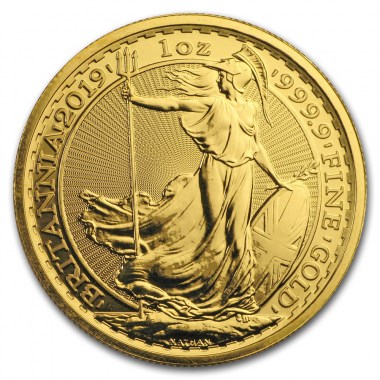 Moneda de Oro Britannia 2019 1 oz