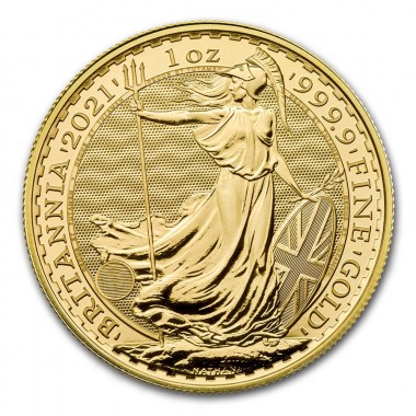 Moneda de Oro Britannia 2021 1 oz