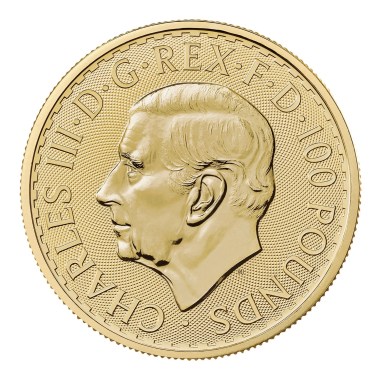 Moneda de Oro Britannia 2027 1 oz reverso
