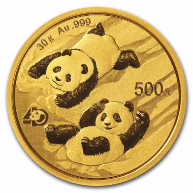 Moneda de Oro Panda 2022 30 g