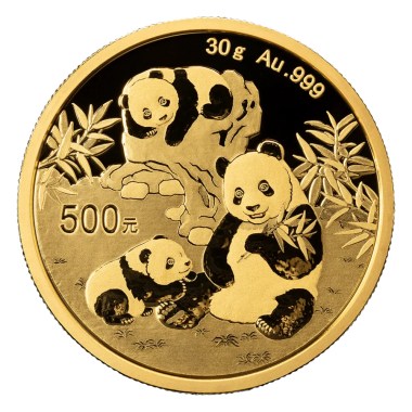 Moneda de Oro Panda 2025 30 g