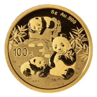 Moneda de Oro Panda 2025 8 g