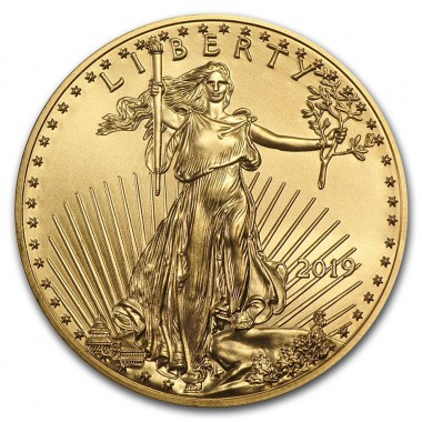 Moneda de Oro American Eagle 2019 1/10 oz