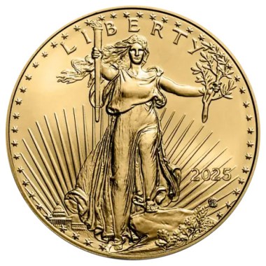 Moneda de Oro American Eagle 2025 1/10 oz