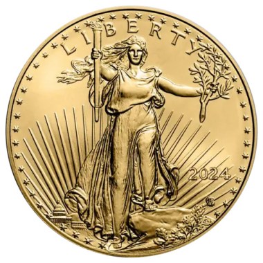 Moneda de Oro American Eagle 2025 1/2 oz