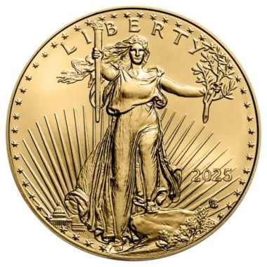 Moneda de Oro American Eagle 2025 1/4 oz