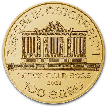 Moneda de Oro Filarmónica 2021 1 oz