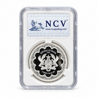Moneda de Plata Giralda NCV MS70 2026 1 oz reverso