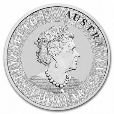 Moneda de Plata Canguro 2022 1 oz reverse