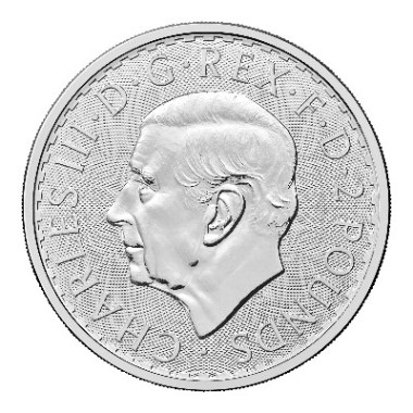 Moneda de Plata Britannia 2027 1 oz reverso
